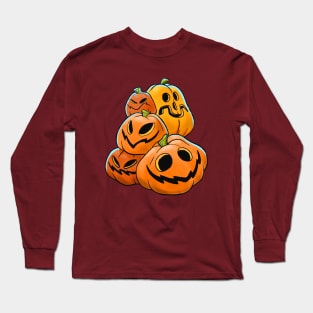 Halloween Pumpkins Long Sleeve T-Shirt